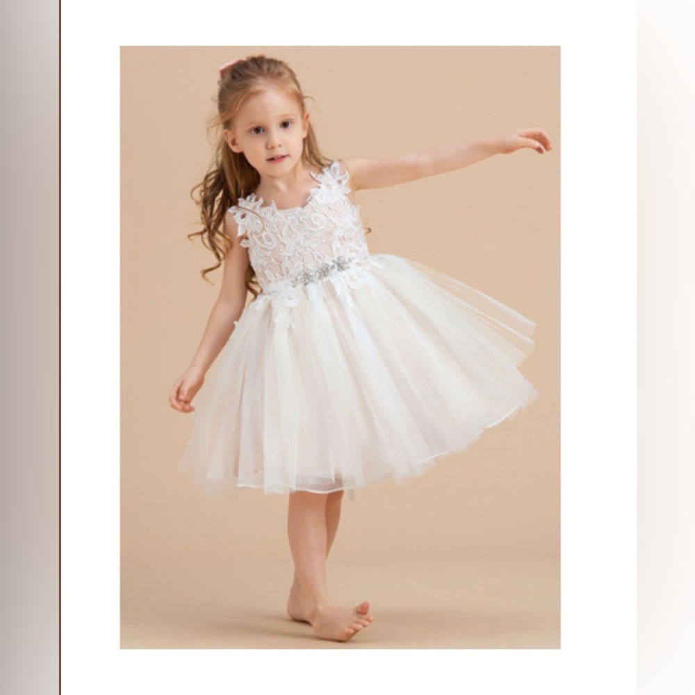 Flower girl dress size 6 girls